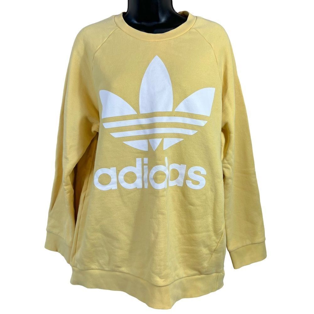 Adidas Trefoil Light Yellow Sweatshirt